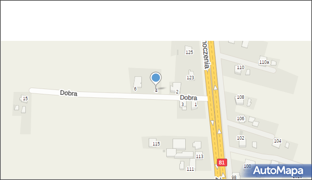 Pawłowice, Dobra, 4, mapa Pawłowice