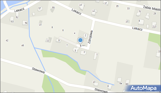 Pisarzowice, Do Grabiny, 5, mapa Pisarzowice