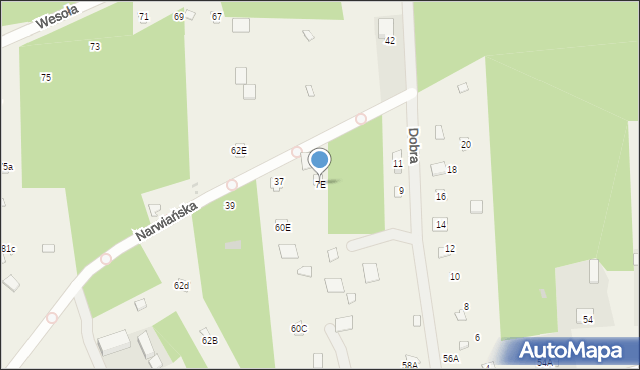 Poddębie, Dobra, 9a, mapa Poddębie