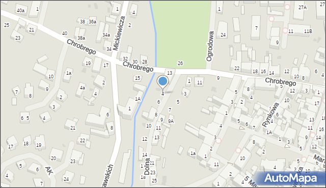 Połczyn-Zdrój, Dolna, 4, mapa Połczyn-Zdrój