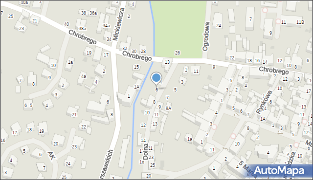 Połczyn-Zdrój, Dolna, 6, mapa Połczyn-Zdrój