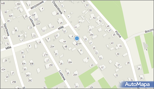 Pomiechówek, Dojazdowa, 4C, mapa Pomiechówek