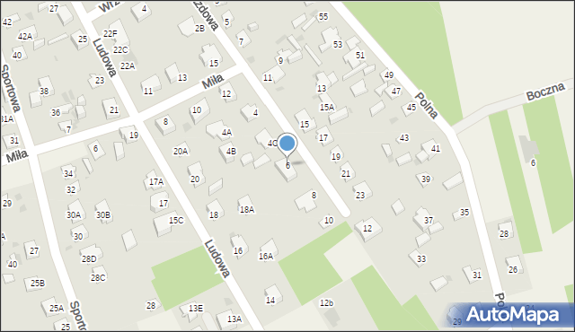 Pomiechówek, Dojazdowa, 6, mapa Pomiechówek