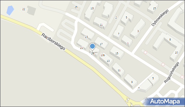 Pruszcz Gdański, Domeyki Ignacego, 19, mapa Pruszcz Gdański