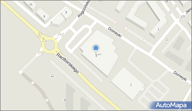 Pruszcz Gdański, Domeyki Ignacego, 3, mapa Pruszcz Gdański