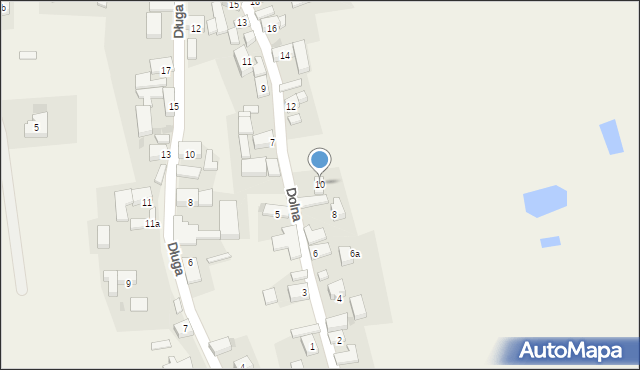 Przedmoście, Dolna, 10, mapa Przedmoście
