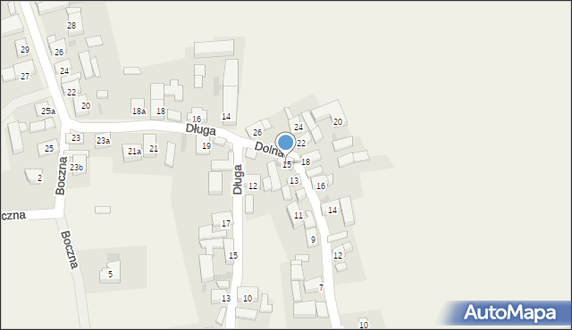 Przedmoście, Dolna, 15, mapa Przedmoście