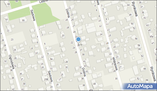 Przeźmierowo, Dolina, 35, mapa Przeźmierowo