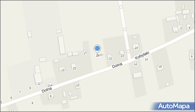 Przyjmo, Dolna, 19, mapa Przyjmo
