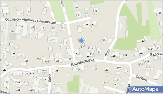 Ruda Śląska, Do Dworca, 4, mapa Rudy Śląskiej