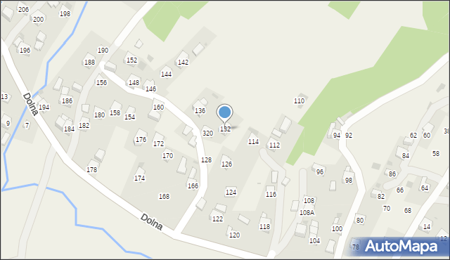 Rudnik, Dolna, 132, mapa Rudnik