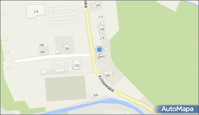 Rudnik, Dolna, 167, mapa Rudnik