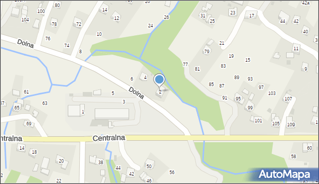 Rudnik, Dolna, 2, mapa Rudnik