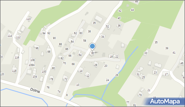 Rudnik, Dolna, 32, mapa Rudnik