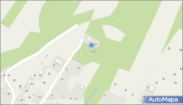 Rudnik, Dolna, 44, mapa Rudnik