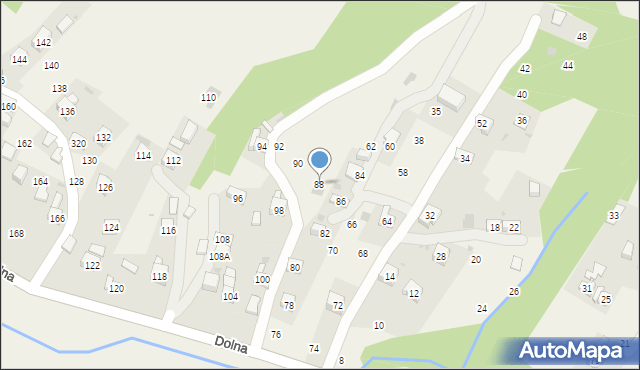 Rudnik, Dolna, 88, mapa Rudnik
