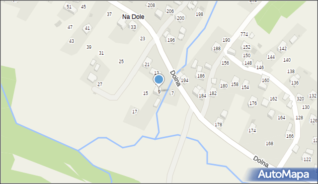 Rudnik, Dolna, 9, mapa Rudnik