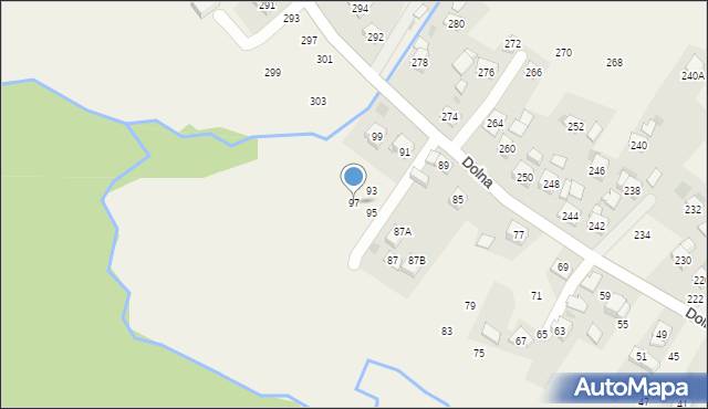 Rudnik, Dolna, 97, mapa Rudnik