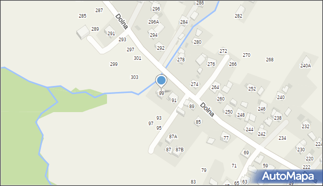Rudnik, Dolna, 99, mapa Rudnik