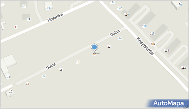 Rumia, Dolna, 20, mapa Rumia