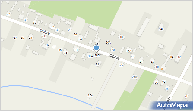 Runów, Dobra, 29B, mapa Runów