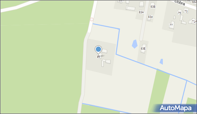 Runów, Dobra, 85, mapa Runów