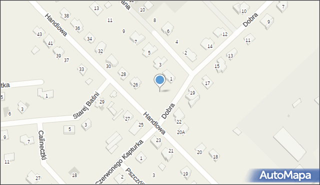 Rybienko Nowe, Dobra, 20, mapa Rybienko Nowe