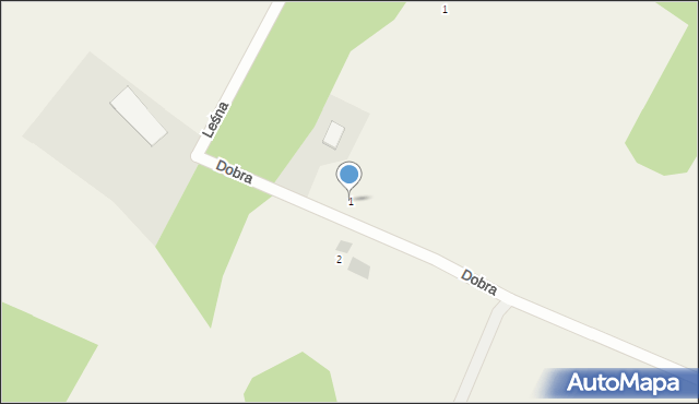 Sadków, Dobra, 1, mapa Sadków