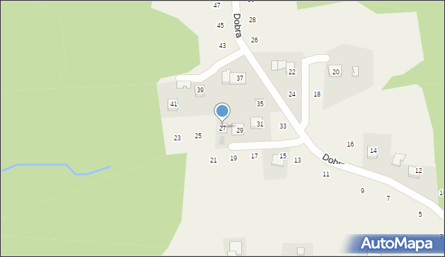 Siepraw, Dobra, 27, mapa Siepraw