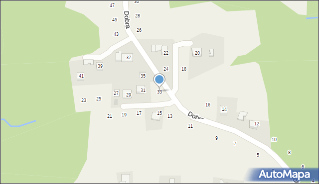 Siepraw, Dobra, 33, mapa Siepraw