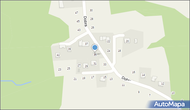 Siepraw, Dobra, 35, mapa Siepraw