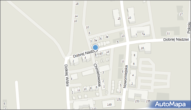 Siewierz, Dobrej Nadziei, 6, mapa Siewierz