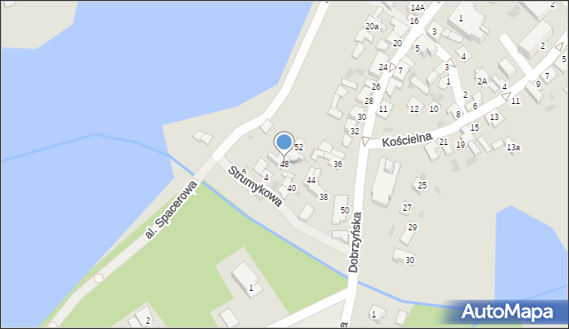 Skępe, Dobrzyńska, 48, mapa Skępe