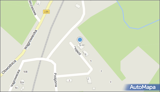 Skoki, Dojazd, 7, mapa Skoki