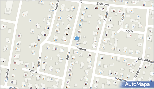 Solec Kujawski, Dożynkowa, 16, mapa Solec Kujawski