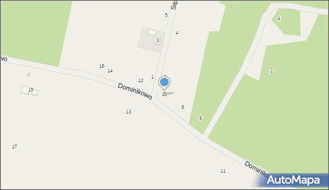 Stajenczynki, Dominikowo, 10, mapa Stajenczynki