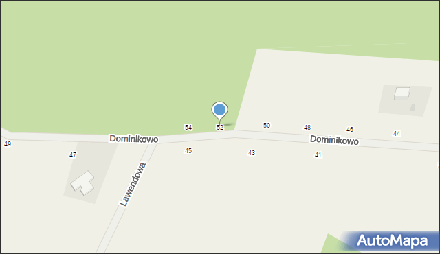 Stajenczynki, Dominikowo, 52, mapa Stajenczynki