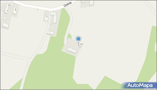 Sterków, Dolna, 1, mapa Sterków