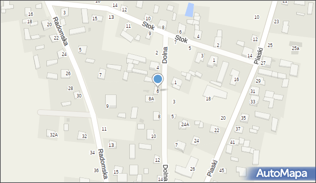 Stromiec, Dolna, 6, mapa Stromiec