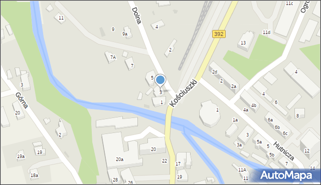 Stronie Śląskie, Dolna, 3, mapa Stronie Śląskie