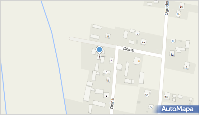 Sułkowice, Dolna, 8, mapa Sułkowice