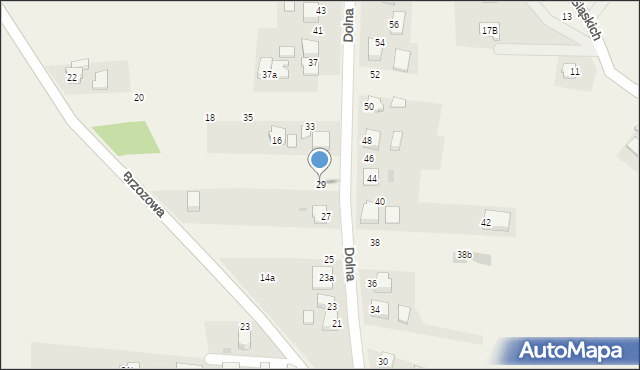 Suszec, Dolna, 29, mapa Suszec