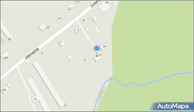 Szczecin, Dobropole, 3a, mapa Szczecina