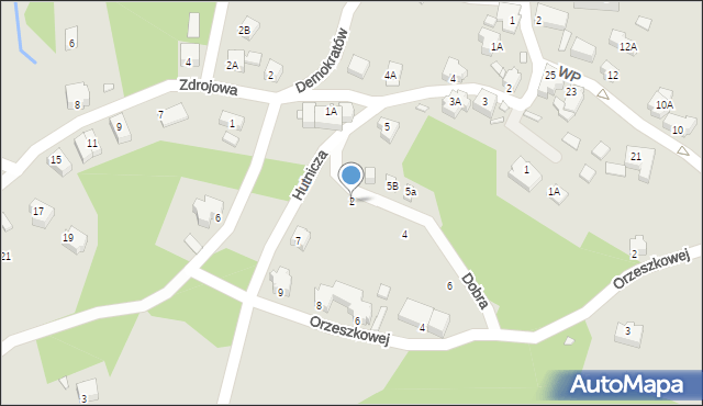 Szklarska Poręba, Dobra, 2, mapa Szklarska Poręba