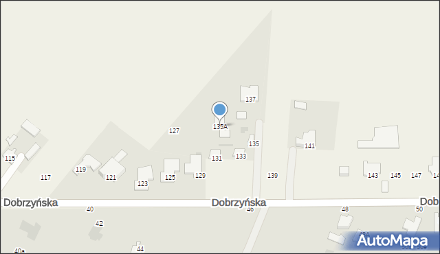 Szpetal Górny, Dobrzyńska, 135A, mapa Szpetal Górny