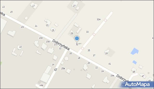 Szpetal Górny, Dobrzyńska, 31, mapa Szpetal Górny