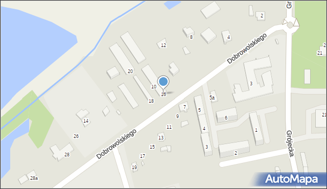 Tarczyn, Dobrowolskiego Kazimierza, 16, mapa Tarczyn