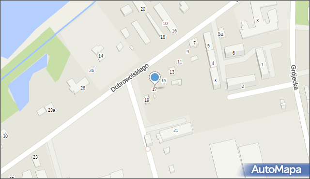 Tarczyn, Dobrowolskiego Kazimierza, 17, mapa Tarczyn