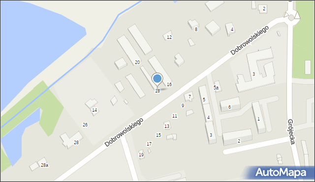 Tarczyn, Dobrowolskiego Kazimierza, 18, mapa Tarczyn