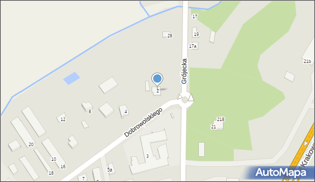 Tarczyn, Dobrowolskiego Kazimierza, 2, mapa Tarczyn